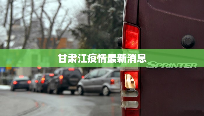 甘肃江疫情最新消息