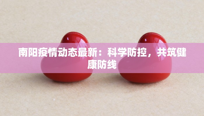 南阳疫情动态最新：科学防控，共筑健康防线