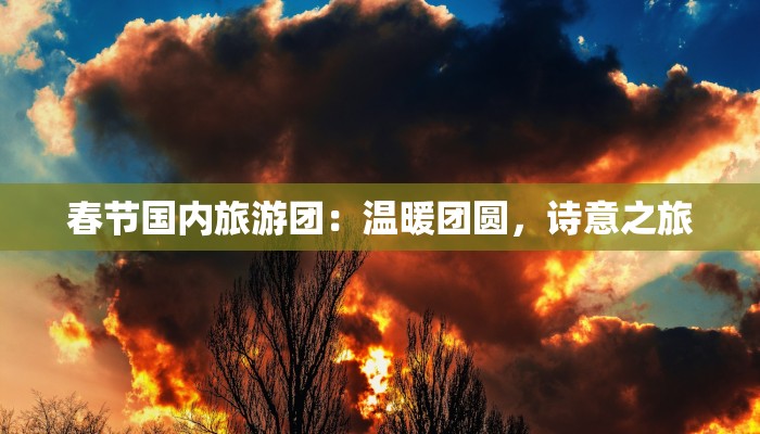 春节国内旅游团：温暖团圆，诗意之旅