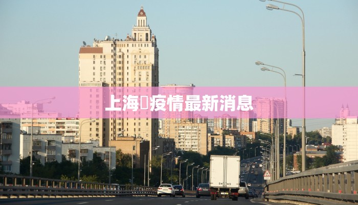 上海巿疫情最新消息