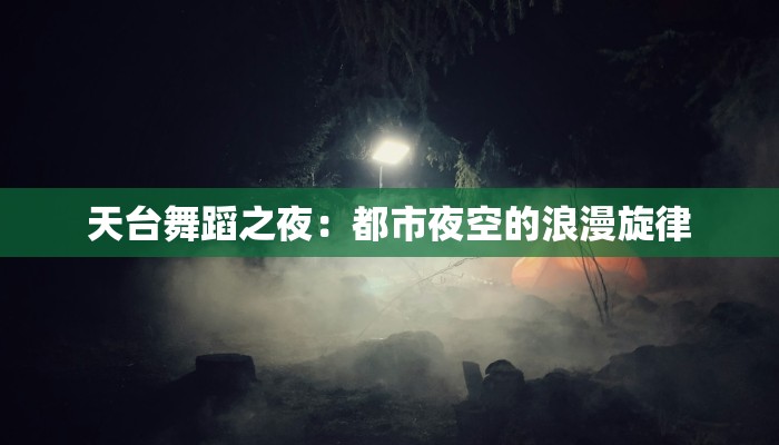 天台舞蹈之夜：都市夜空的浪漫旋律