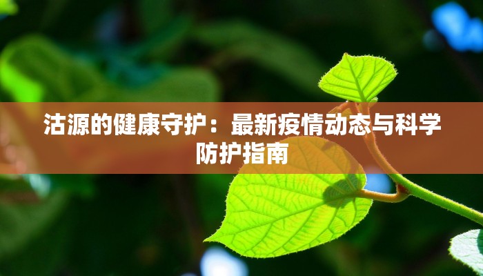 沽源的健康守护:最新疫情动态与科学防护指南 沽源的健康守护:最新疫情动态与科学防护指南