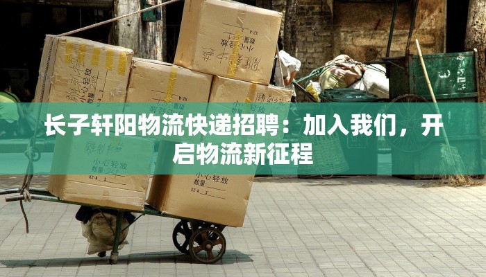 长子轩阳物流快递招聘：加入我们，开启物流新征程